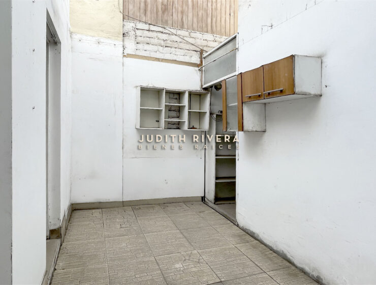 Vista de la esquina del terreno en venta en Casuarinas, Surco